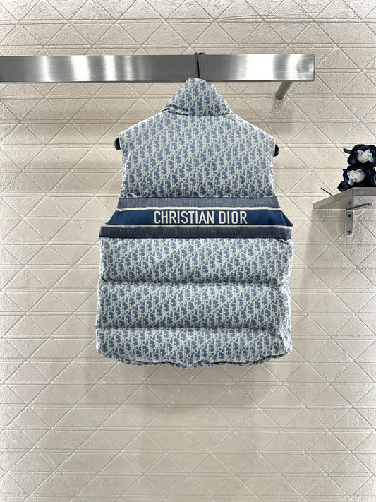 CD 25fw jacquard vest