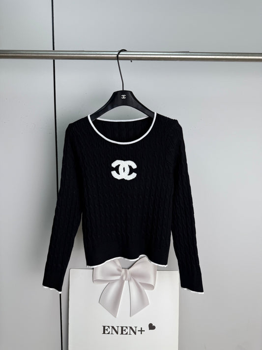 Chan 25fw knitted sweater