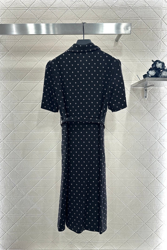 Louis 25fw printed dress