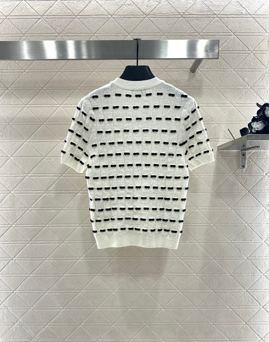 Chan 25fw knitted t-shirt