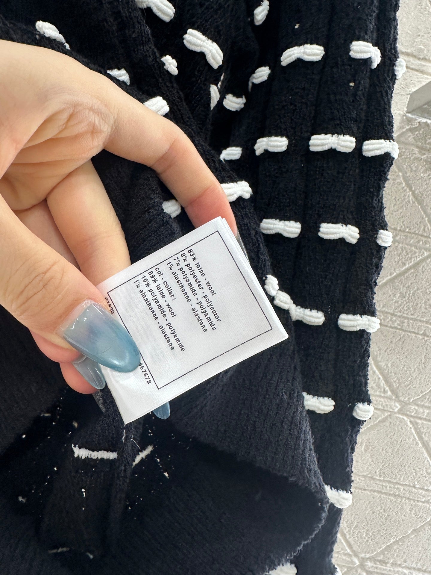 Chan 25fw knitted shirt