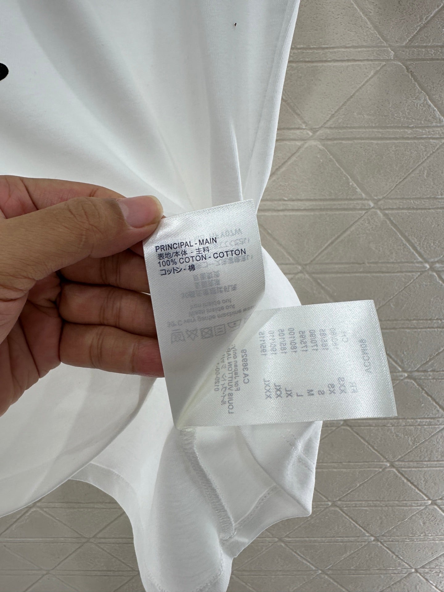 Louis 25fw printed t-shirt