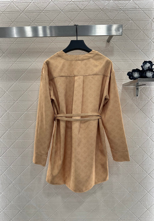 Louis 25fw jacquard dress