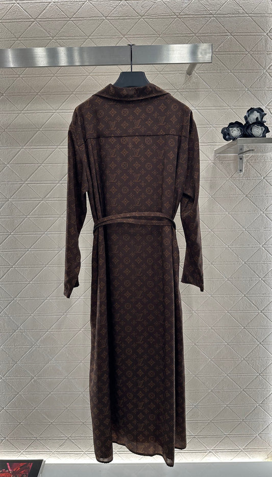 Louis 25fw jacquard dress