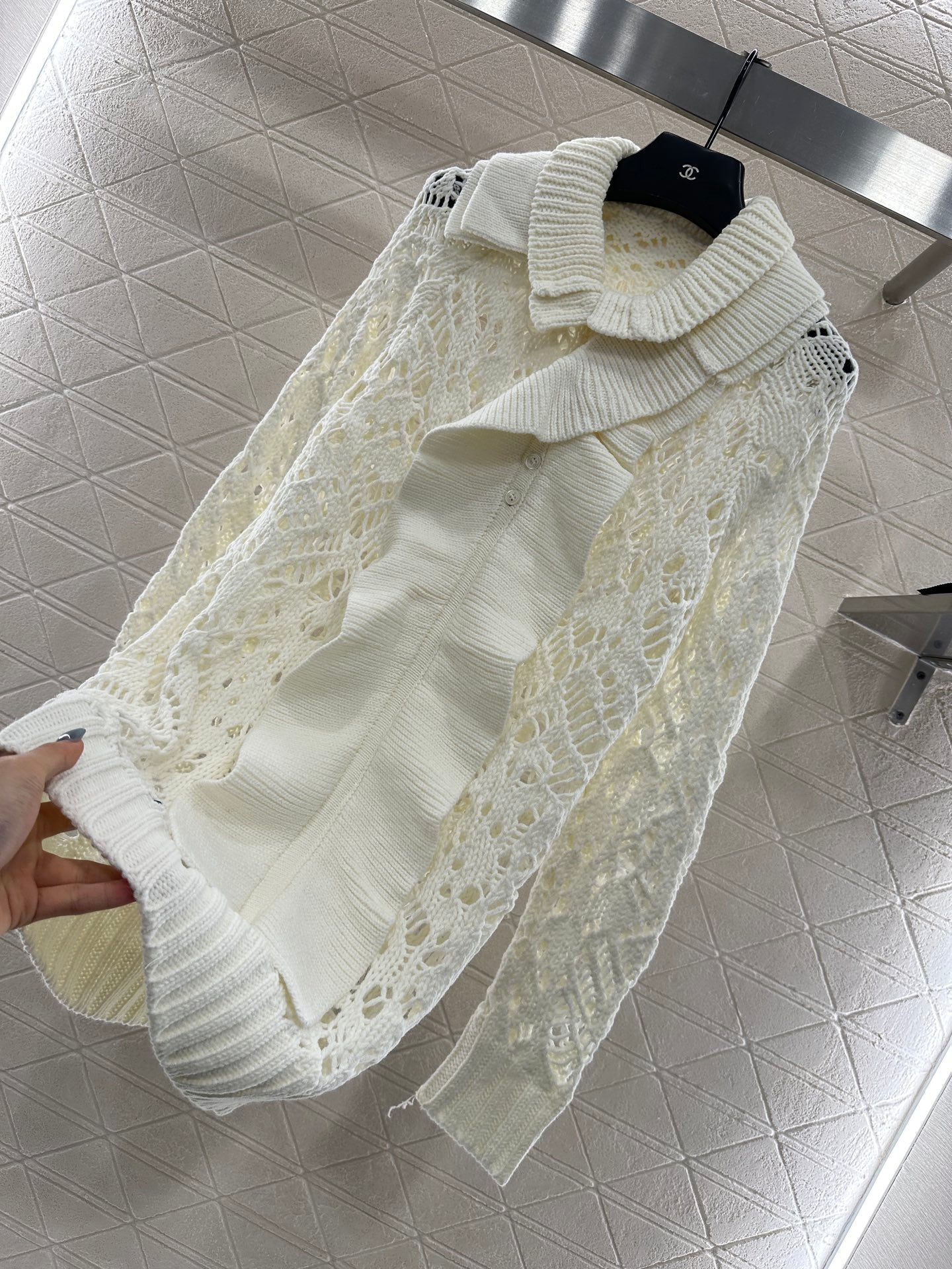CD 25fw knitted sweater