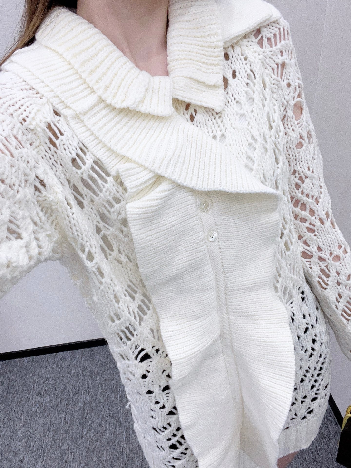 CD 25fw knitted sweater