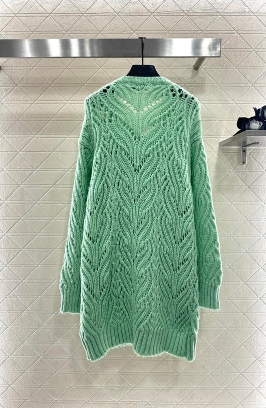 Chan 25fw knitted dress