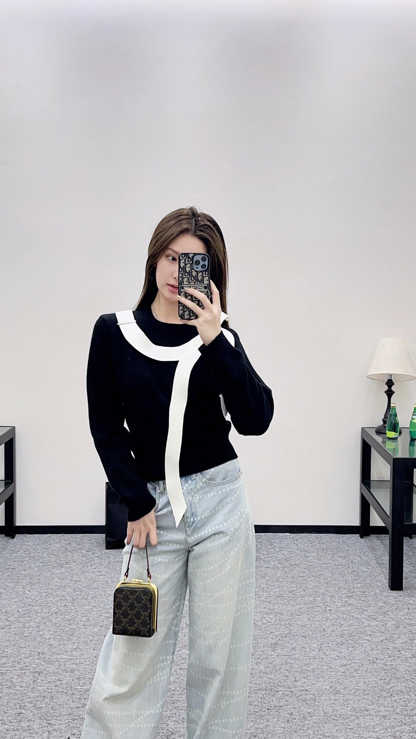 Chan 25fw knitted sweater