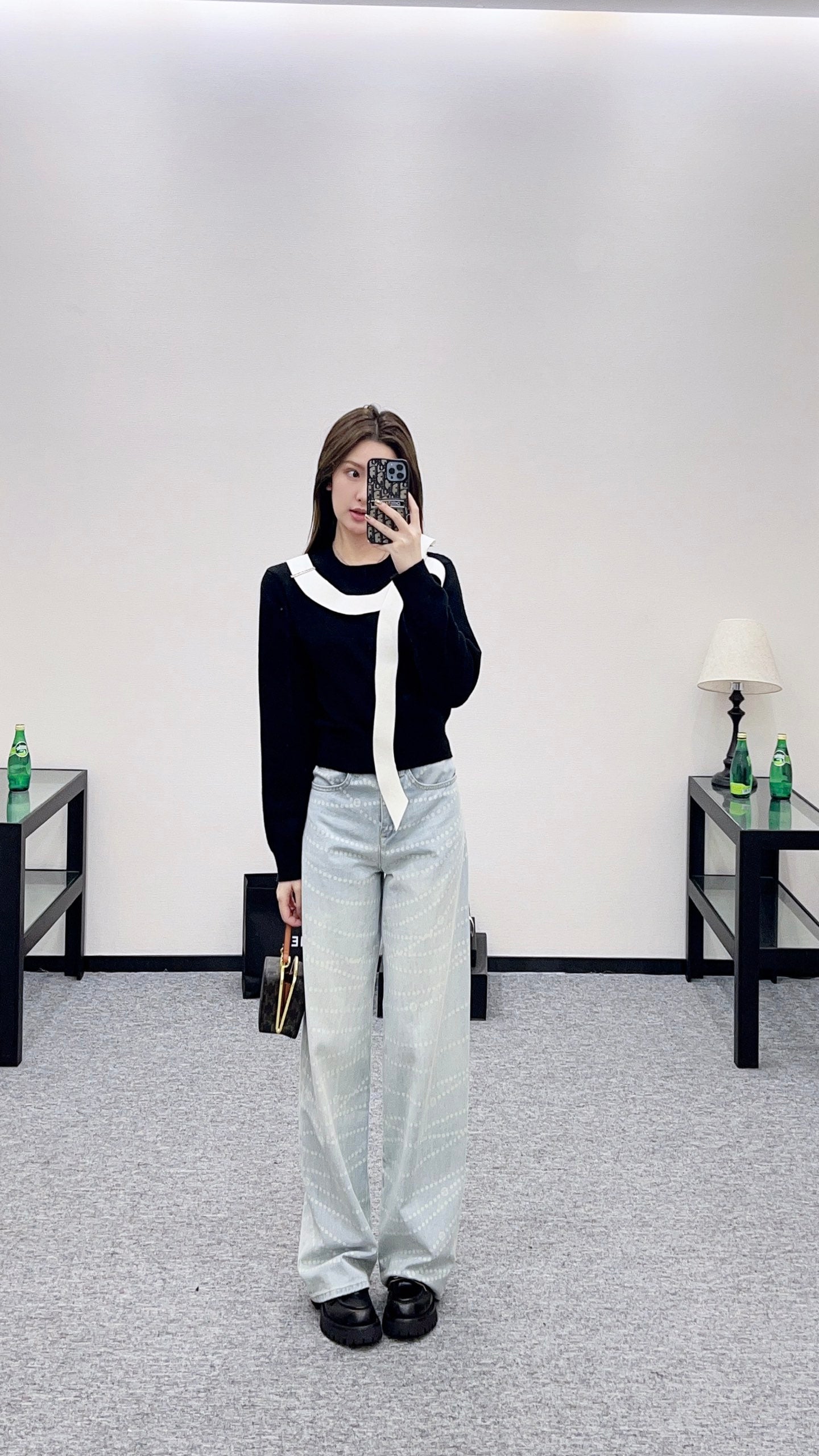 Chan 25fw knitted sweater