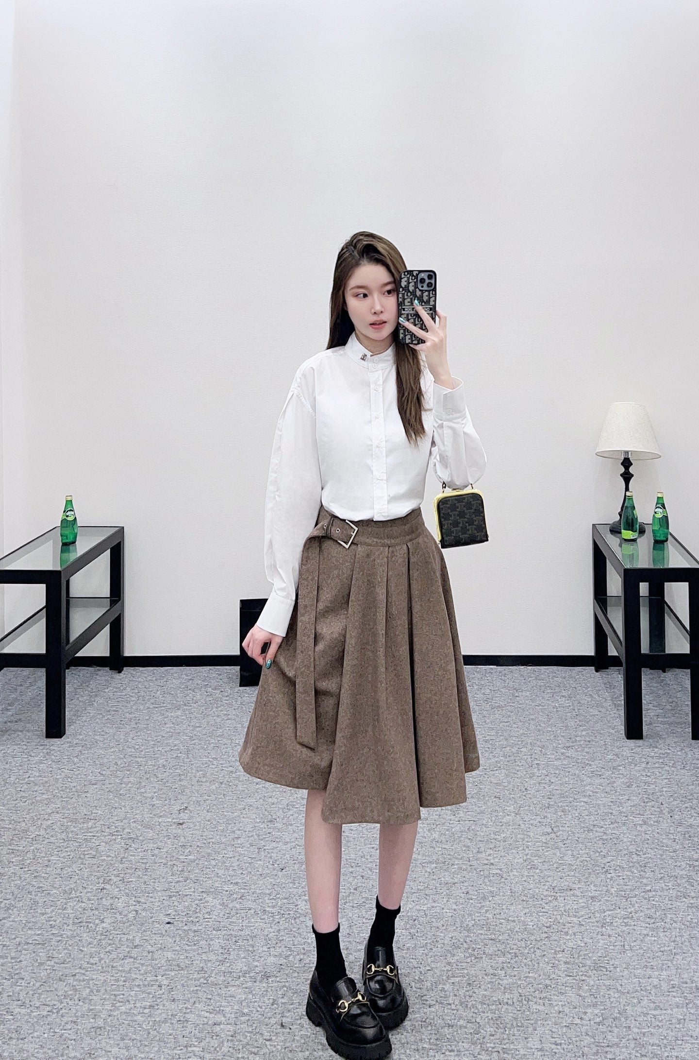 Brune 25fw buttons shirt