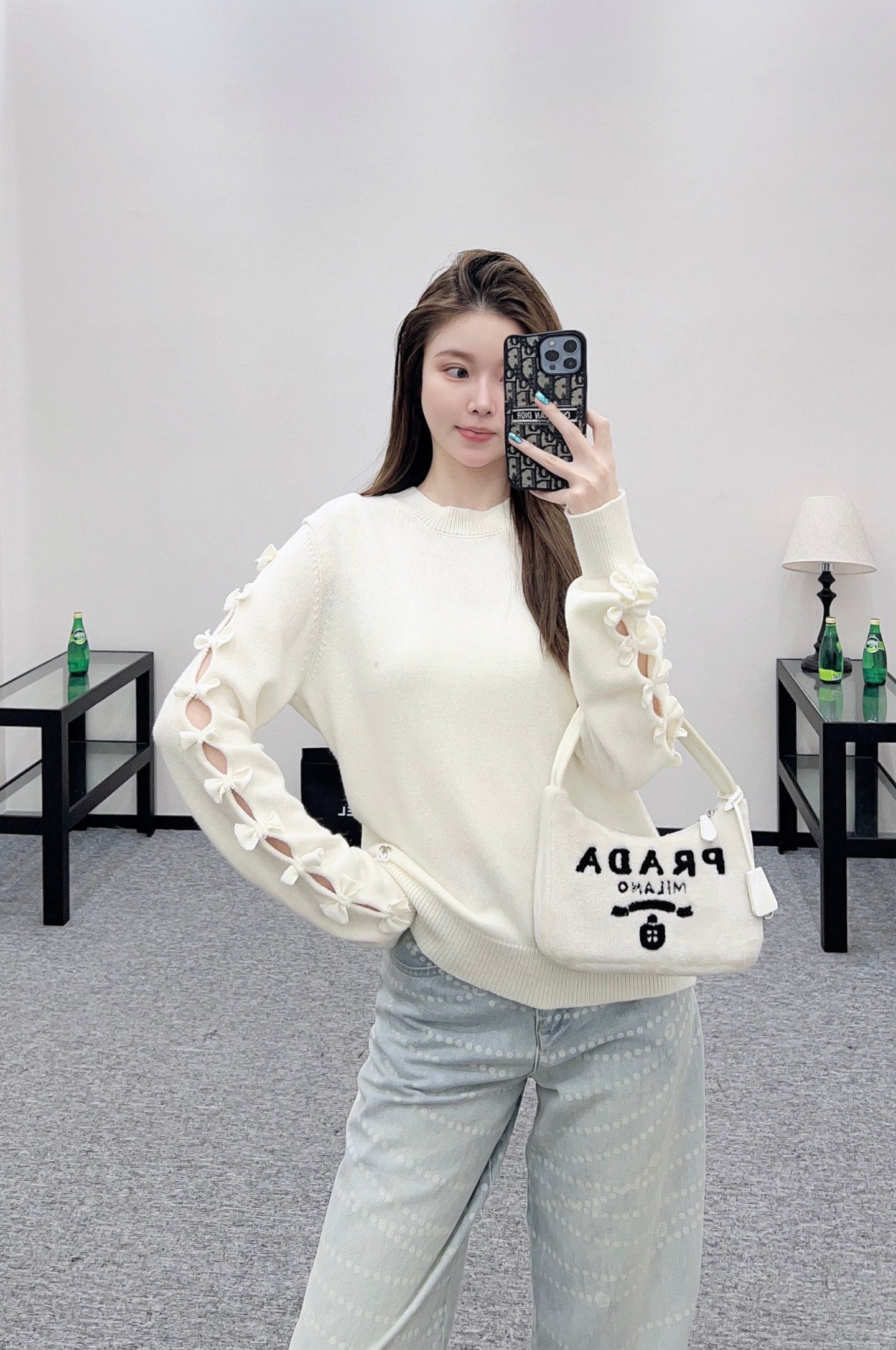 Chan 25fw knitted sweater