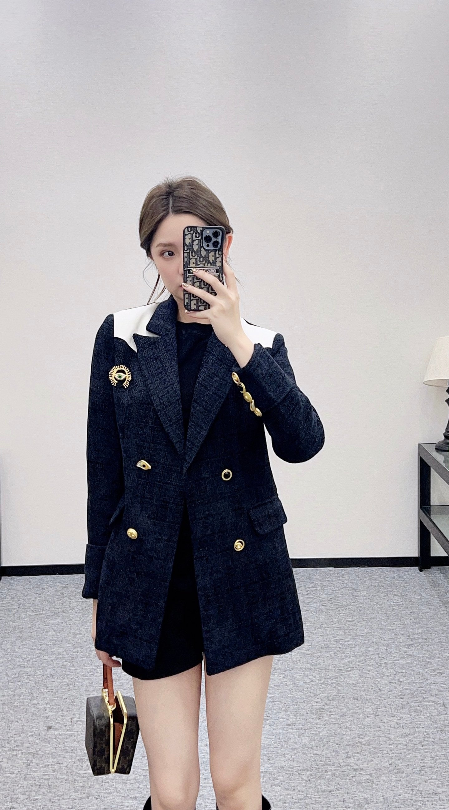 Sch 25fw retro jacket