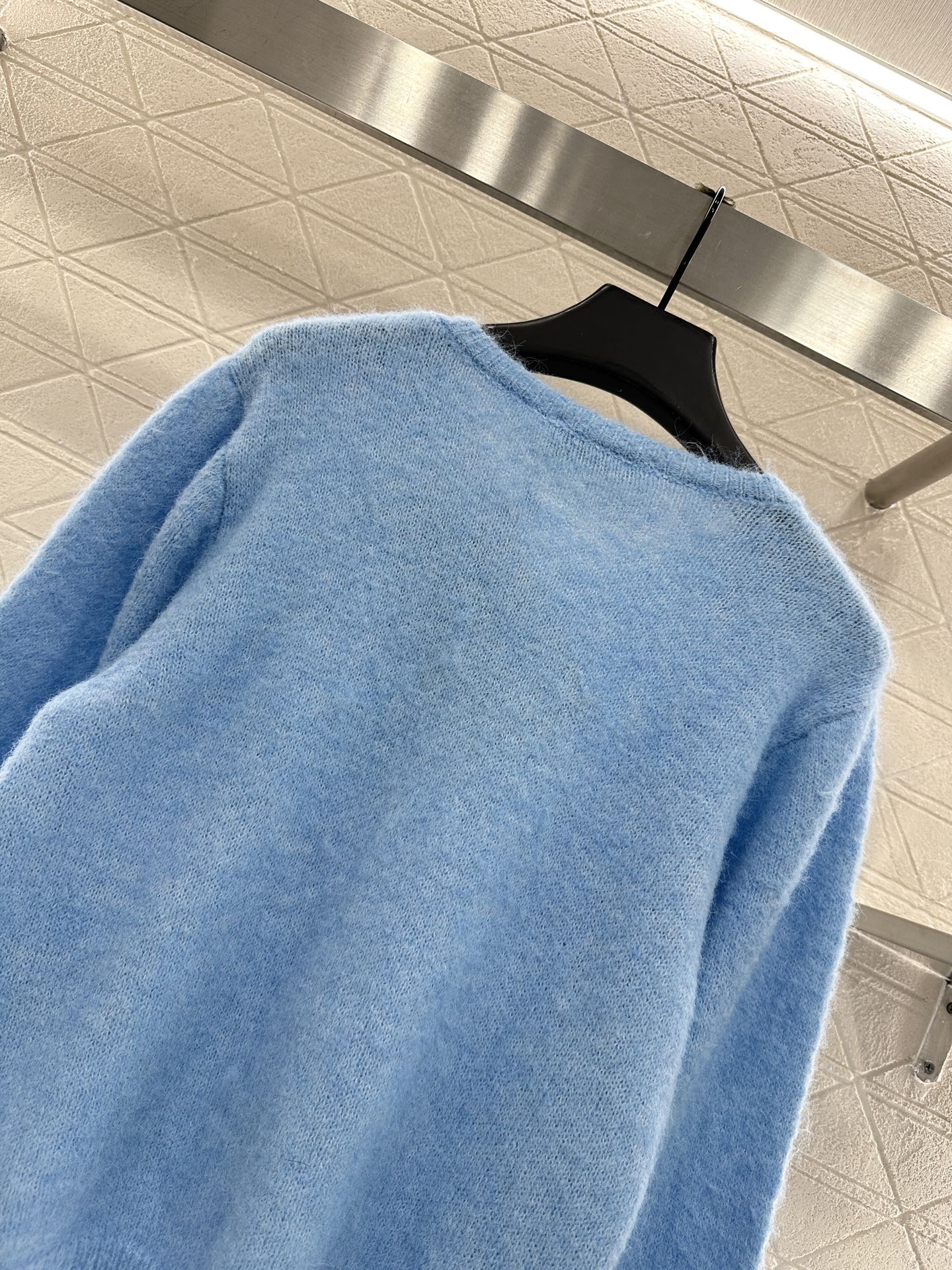 Miu 25fw knitted cardigan