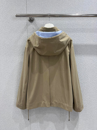 Loe 25fw embroidered jacket