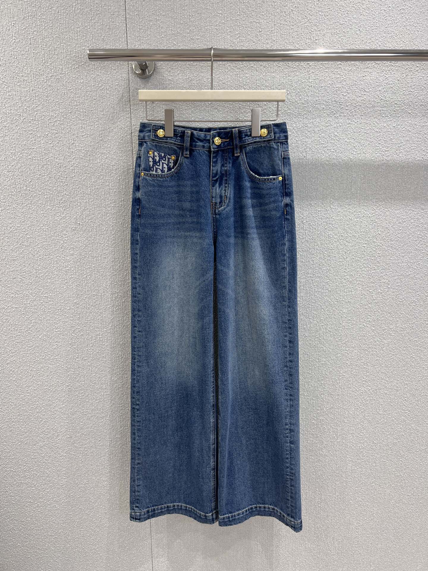 CD 25fw jacquard jeans