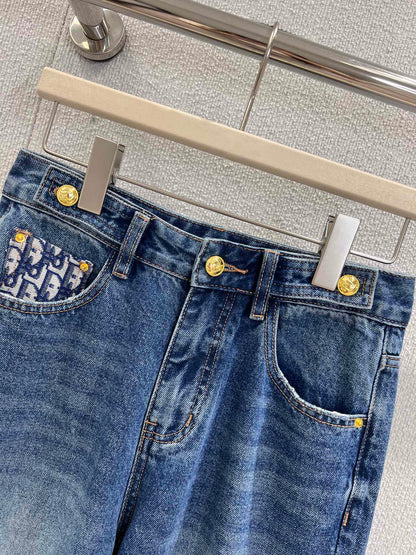 CD 25fw jacquard jeans