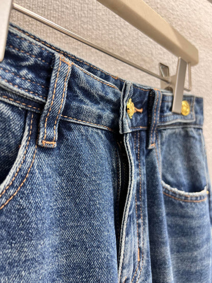 CD 25fw jacquard jeans