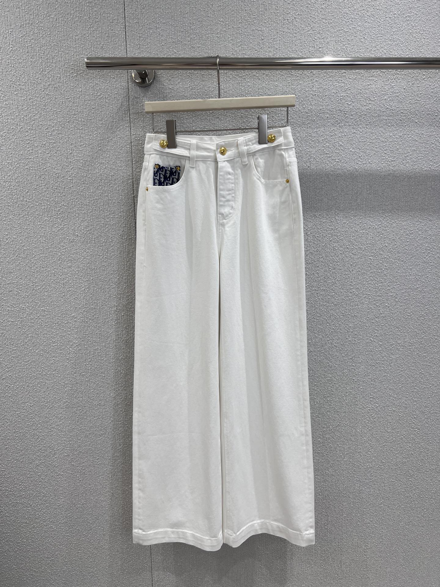 CD 25fw jacquard jeans
