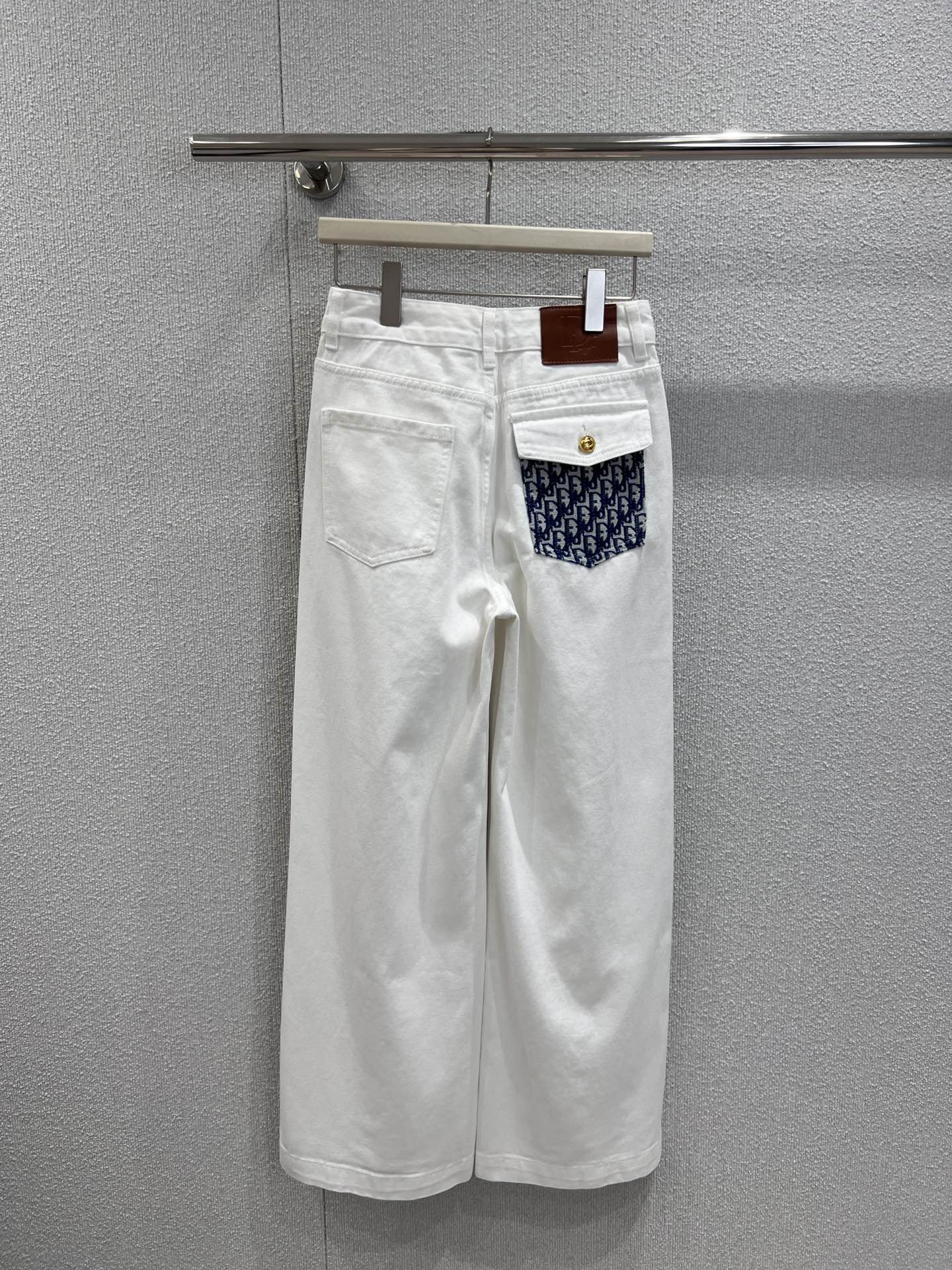CD 25fw jacquard jeans