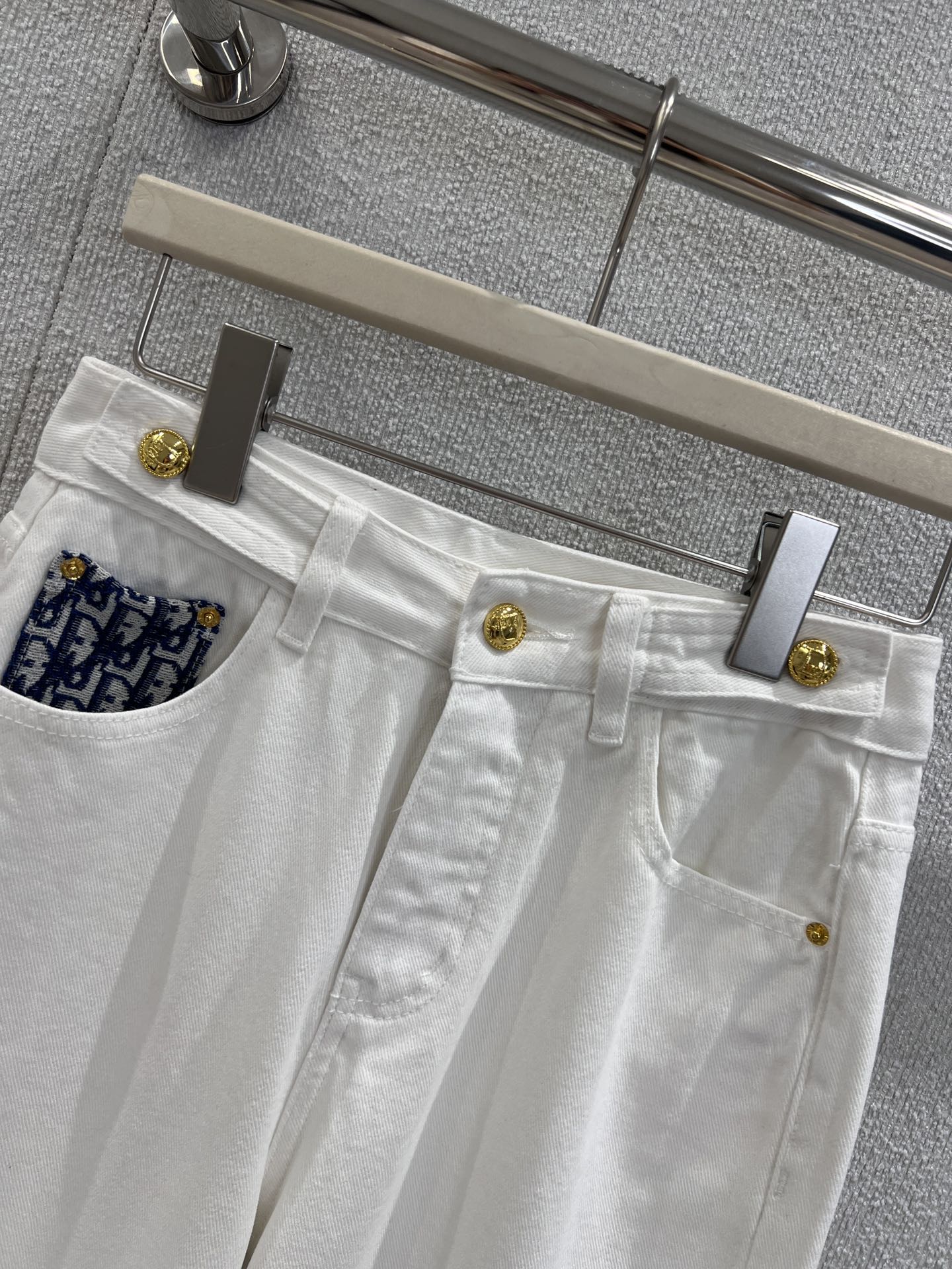 CD 25fw jacquard jeans