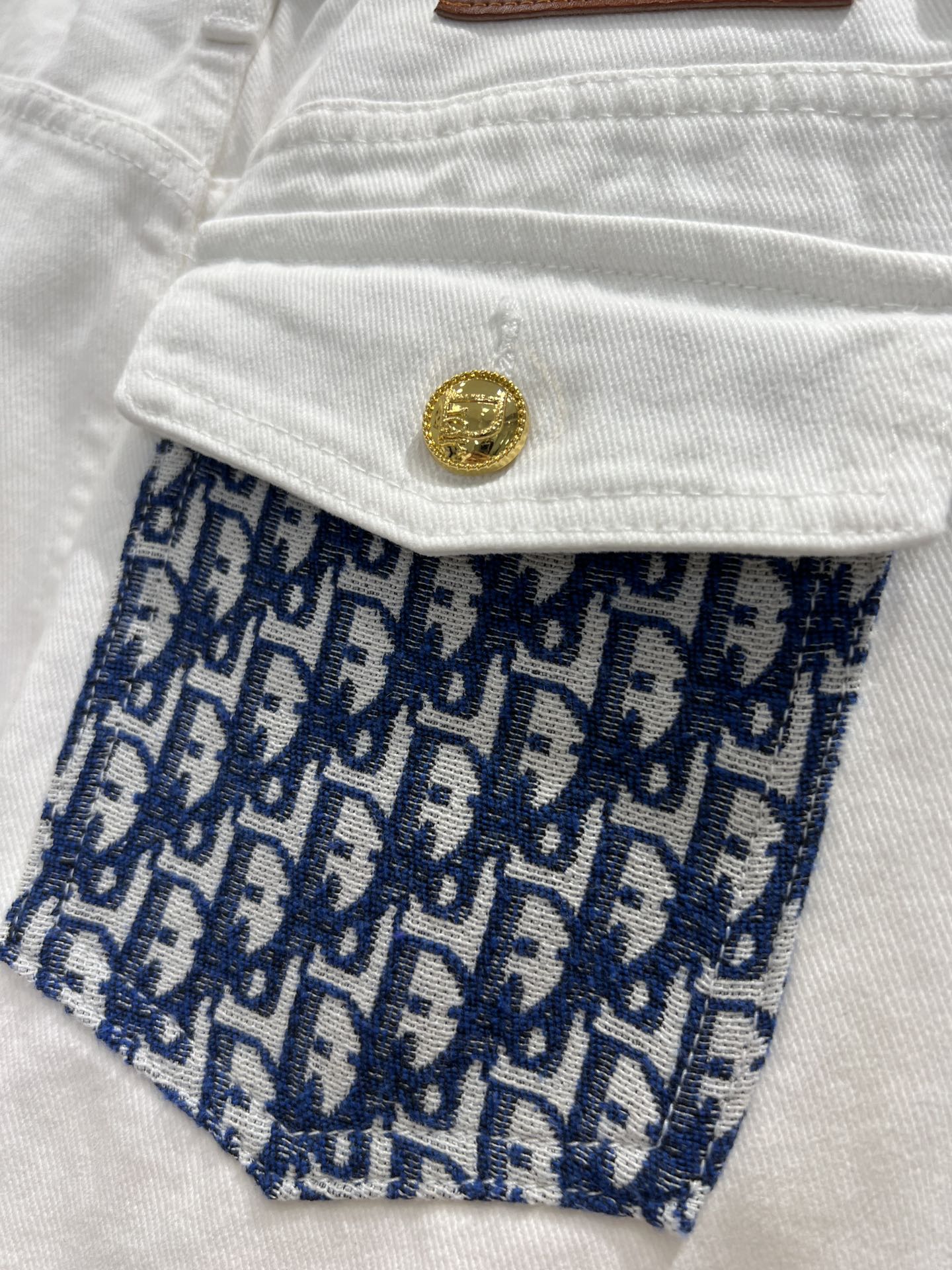 CD 25fw jacquard jeans