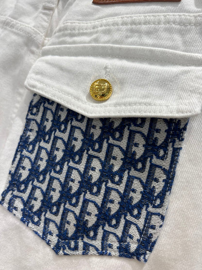 CD 25fw jacquard jeans