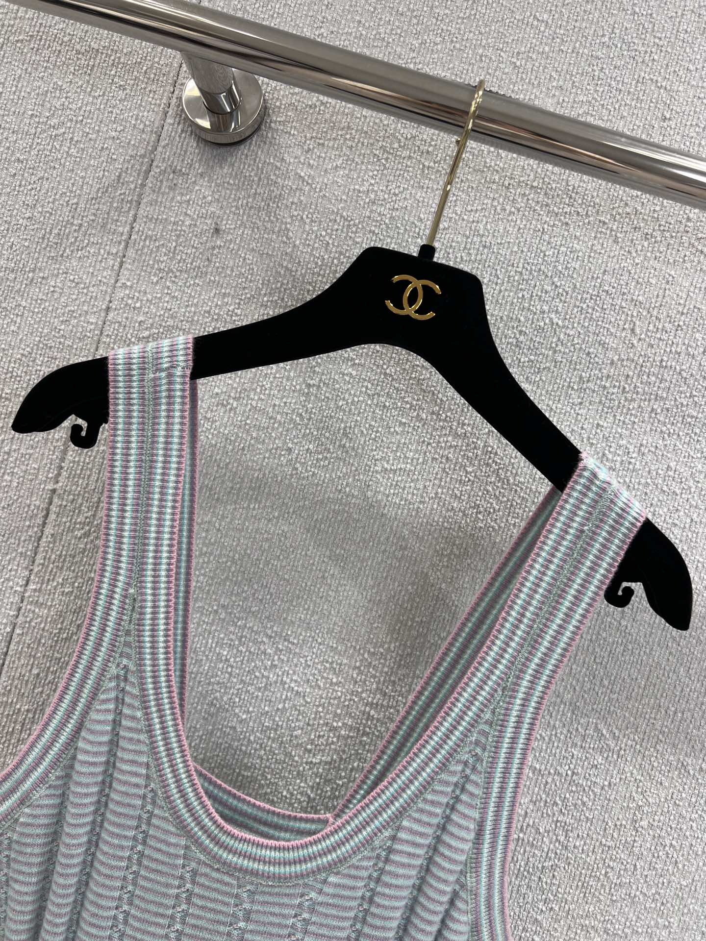 Chan 25ss Knit Dress