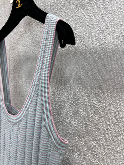 Chan 25ss Knit Dress