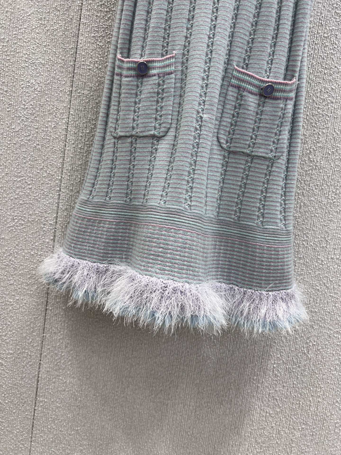 Chan 25ss Knit Dress