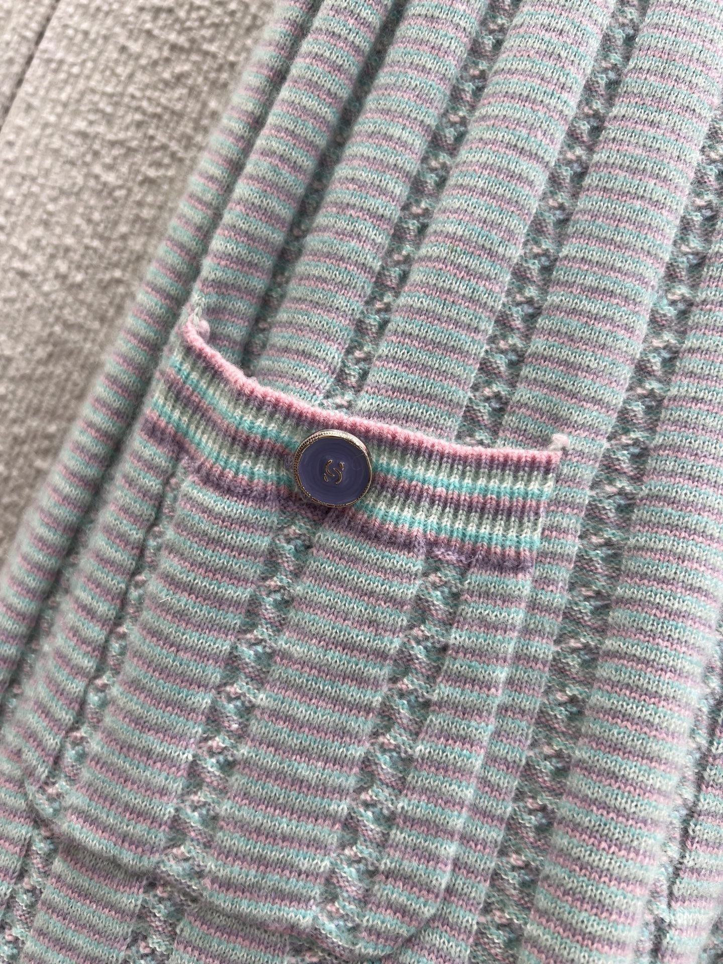 Chan 25ss Knit Dress