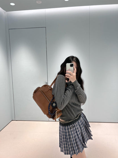 Miu 25fw knit polo