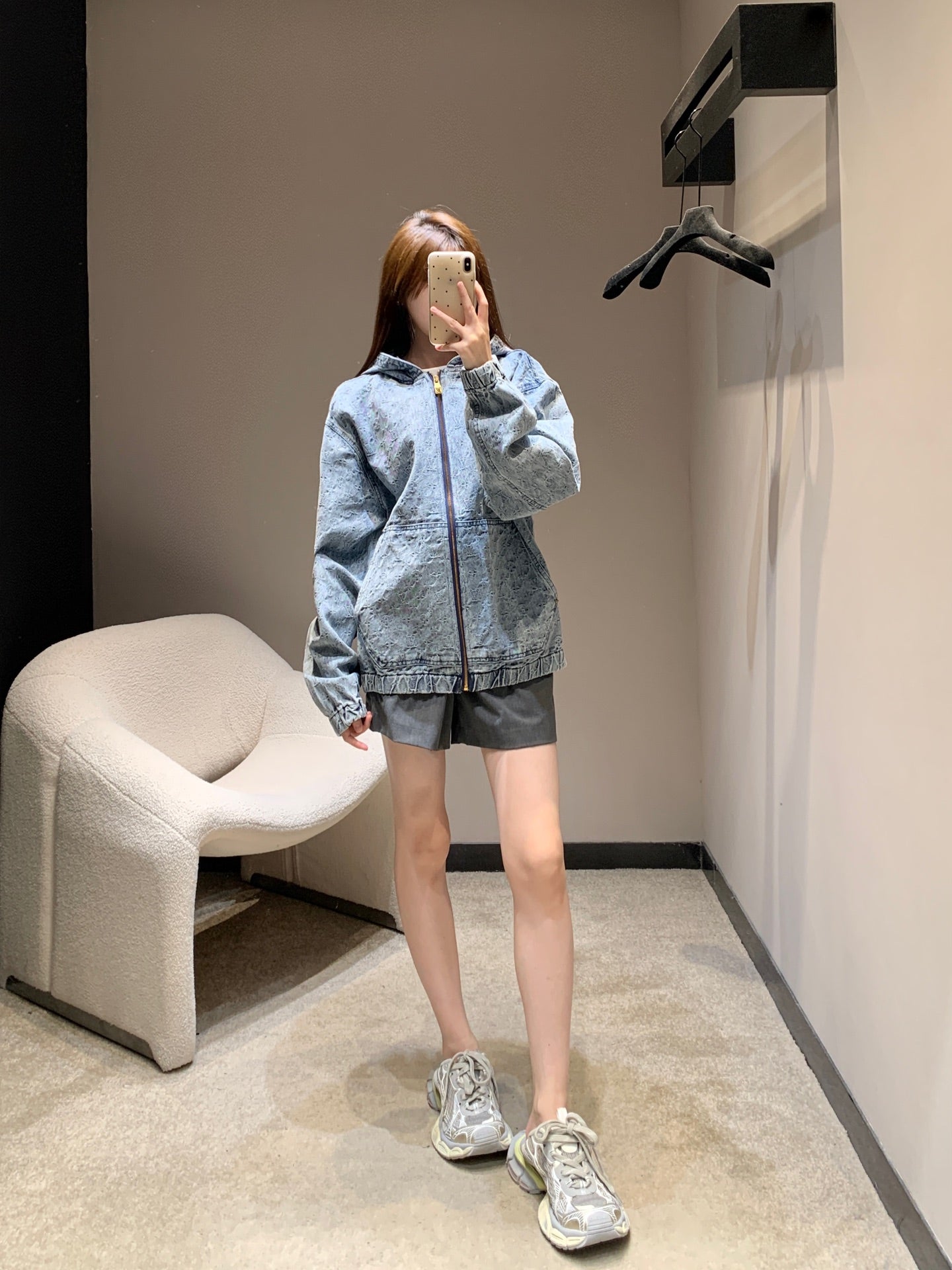 1ou 25fw jacquard coat