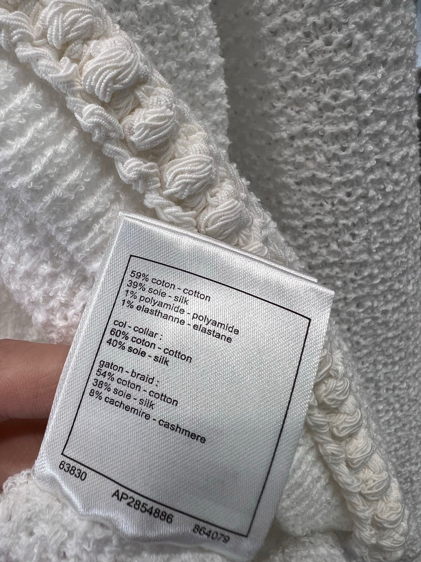 CH 25ss knitted jacket