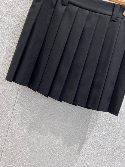 Miu 25fw pleated skirt