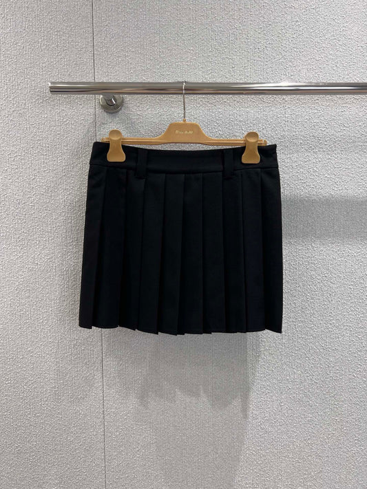 Miu 25fw pleated skirt