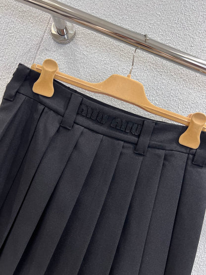 Miu 25fw pleated skirt