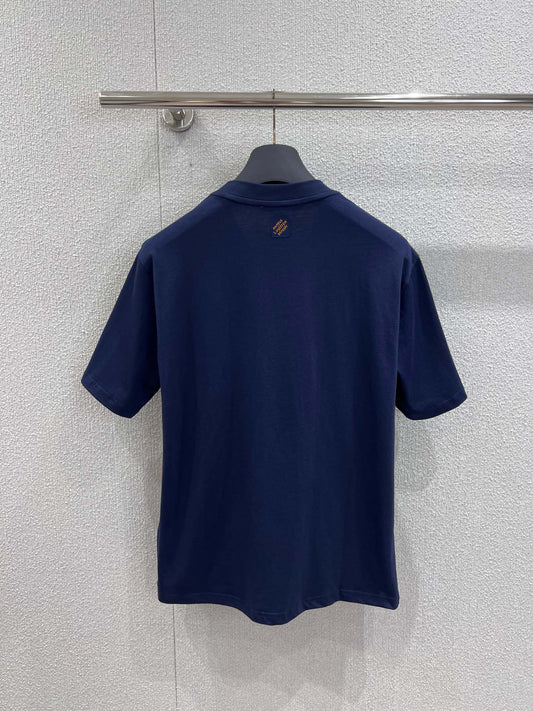 1ou 25fw embroidered T-shirt