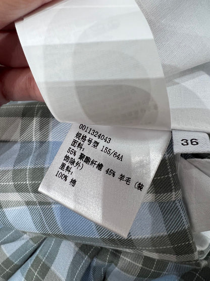 Loe 25fw plaid skirt