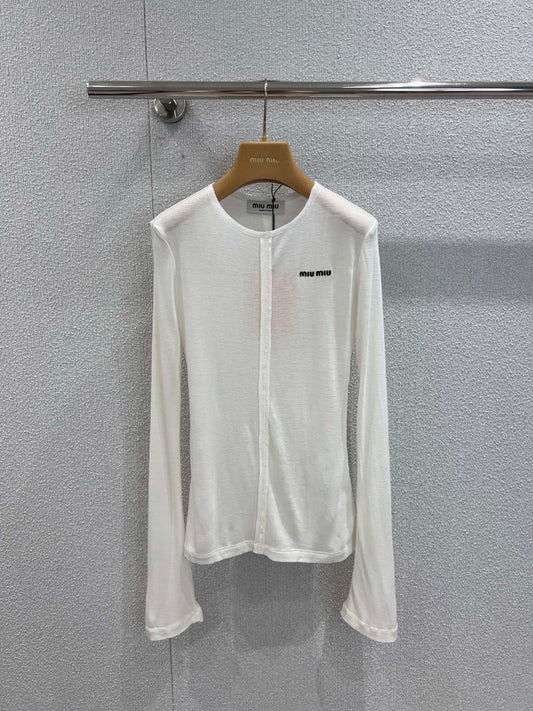 Miu 25fw base layer shirt