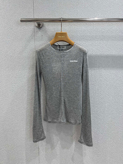 Miu 25fw base layer shirt