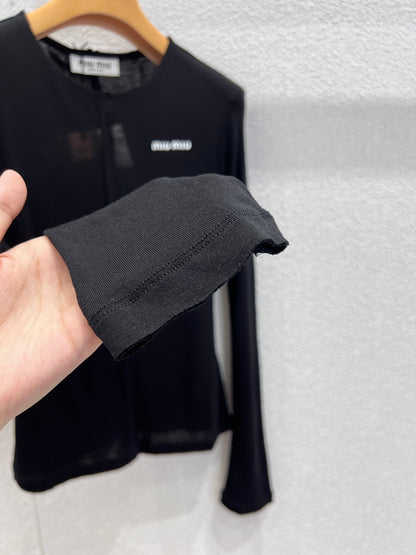 Miu 25fw base layer shirt