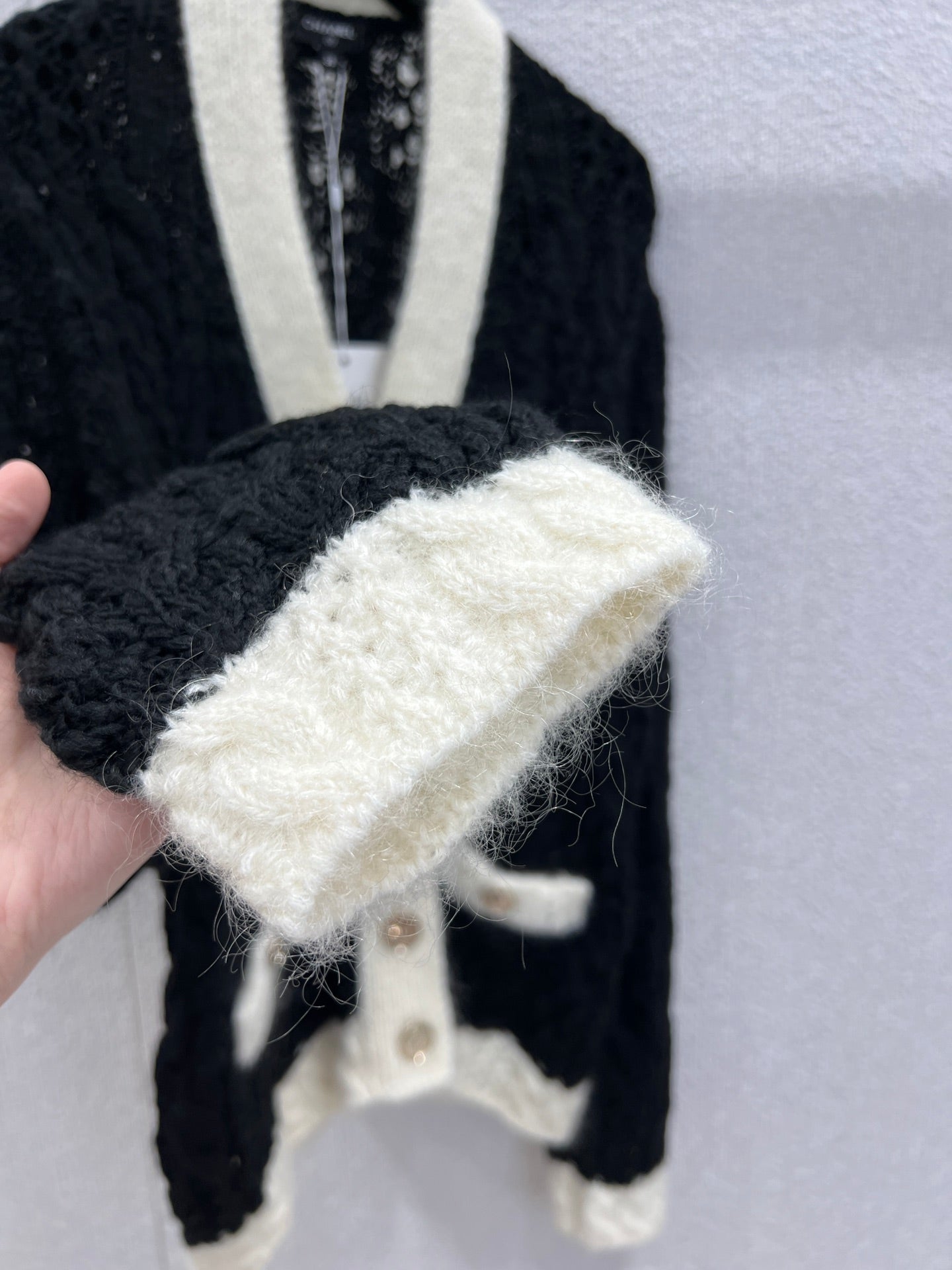 Chan 25fw Wool cardigan