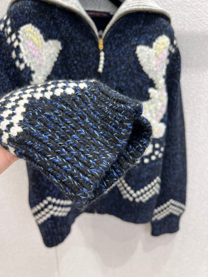 1ou 25fw jacquard jacket