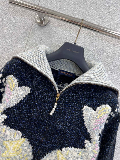 1ou 25fw jacquard jacket