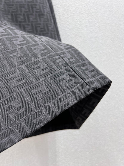 Fen 25fw jacquard A-line skirt