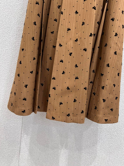Miu 25ss pleated skirt