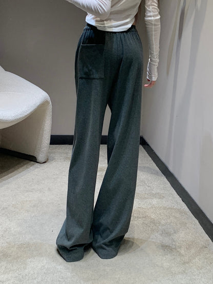 Miu 25fw drawstring casual pants