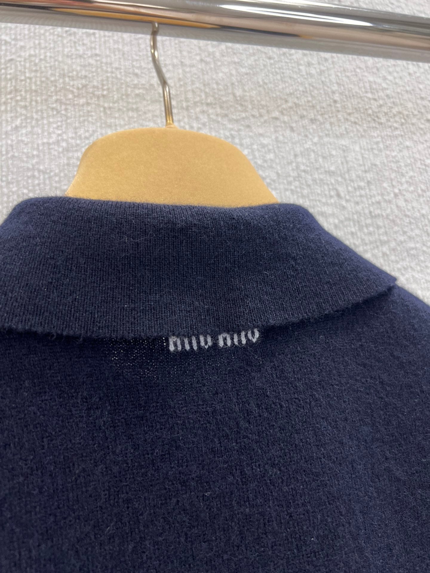 Miu 25fw knitted vest