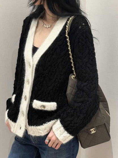 Chan 25fw Wool cardigan