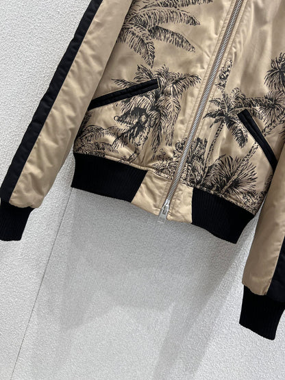 CD 25fw printed jacket